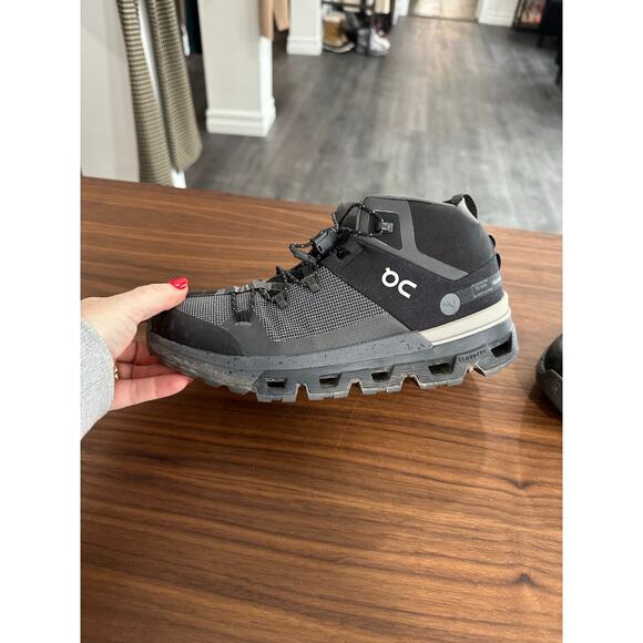 On Cloud Cloudtrax Hiking Shoe Boots Size 7.5 - Picture 7 of 7